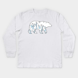 Polar Bear Kids Long Sleeve T-Shirt